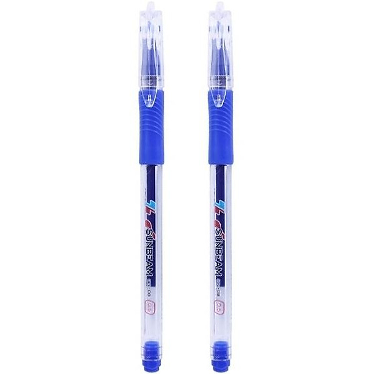 Bút Gel Thiên Long Gel-08 (Vỉ 2) – Mực xanh