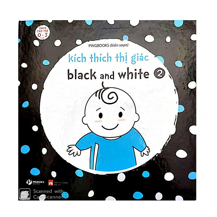Sách Kích Thích Thị Giác Black And White 2 (Bìa Cứng)