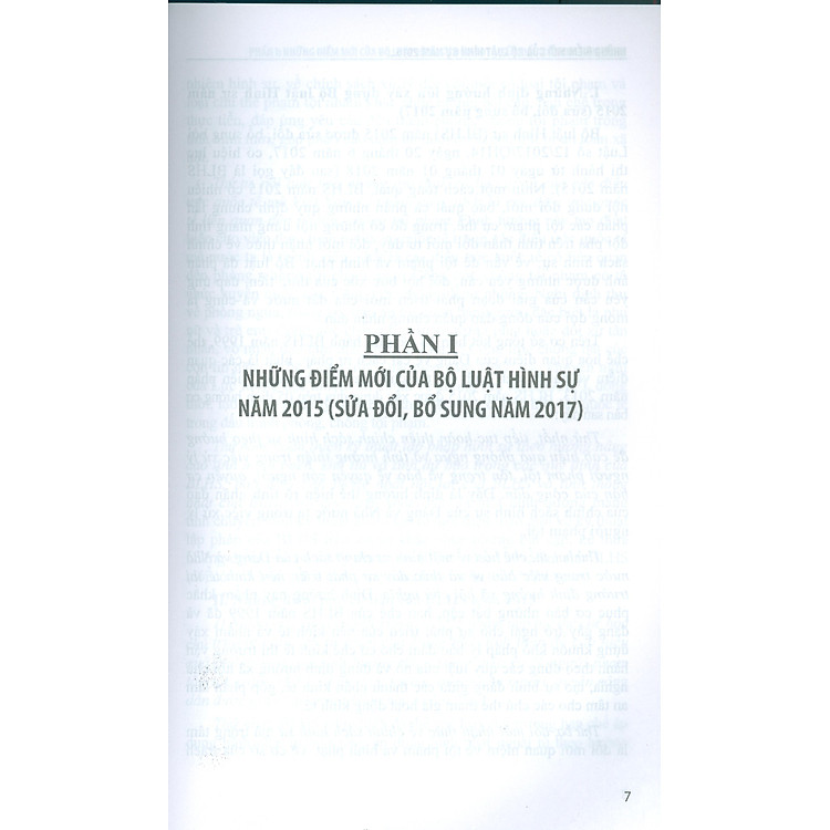 Những Điểm Mới Của Bộ Luật Hình Sự Năm 2015 (Sửa Đổi, Bổ Sung Năm 2017) - Ảnh 2