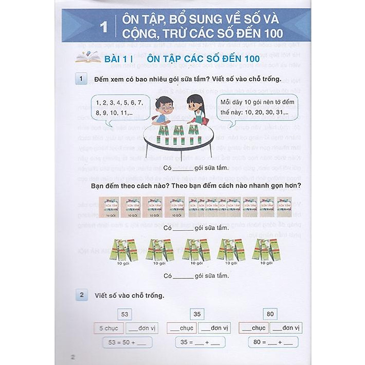 Thực hành và phát triển Toán 2 tập 1 (Biên soạn theo chương trình GDPT 2018) - Ảnh 3