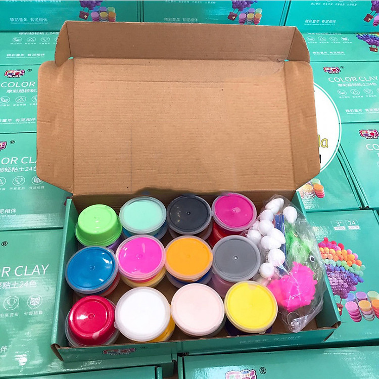 Bộ Đồ Chơi Đất Nặn Làm Từ Lúa Mì