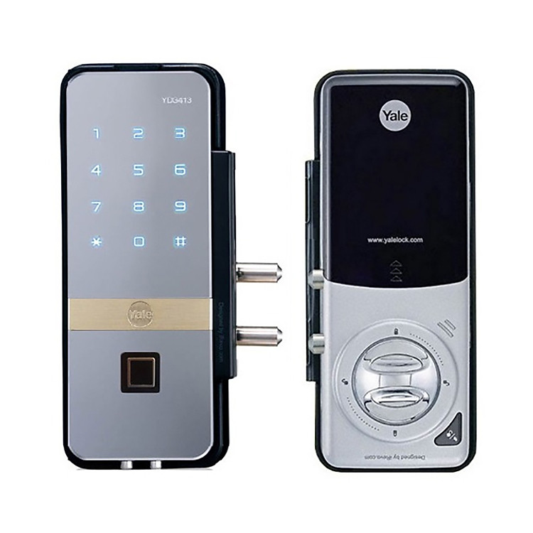 KHÓA VÂN TAY CỬA KÍNH YALE YDG 413