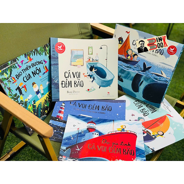 ẤN BẢN KỶ NIỆM 10 NĂM 2025 GỒM 5 TẬP – CÁ VOI ĐÊM BÃO VÀ NHỮNG CÂU CHUYỆN KHÁC