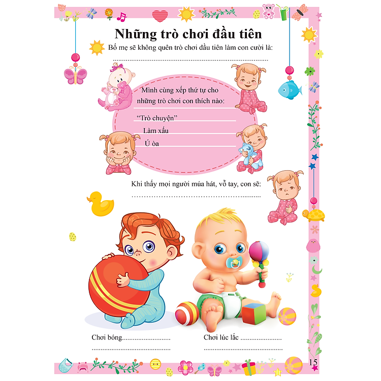 A First Five-Year Diary - Nhật Ký 5 Năm Đầu Đời Của Bé (Tái bản 2024) - Ảnh 6