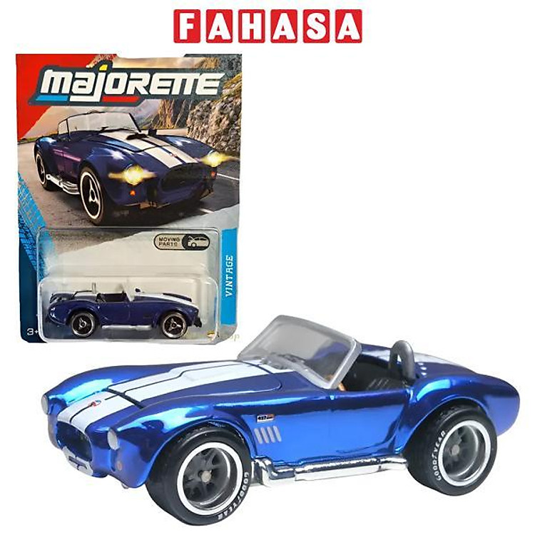 Đồ Chơi Mô Hình Xe Vintage Premium Cars - Majorette 8502000001 - Shelby Cobra