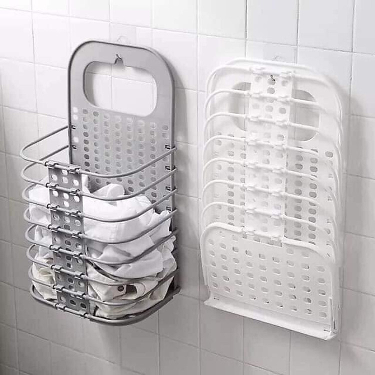 Giỏ Đựng Quần Áo Bẩn Gấp Gọn ( Màu Ngẩu Nhiên)