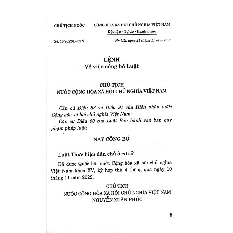 Luật Thực hiện dân chủ ở cơ sở - Ảnh 2