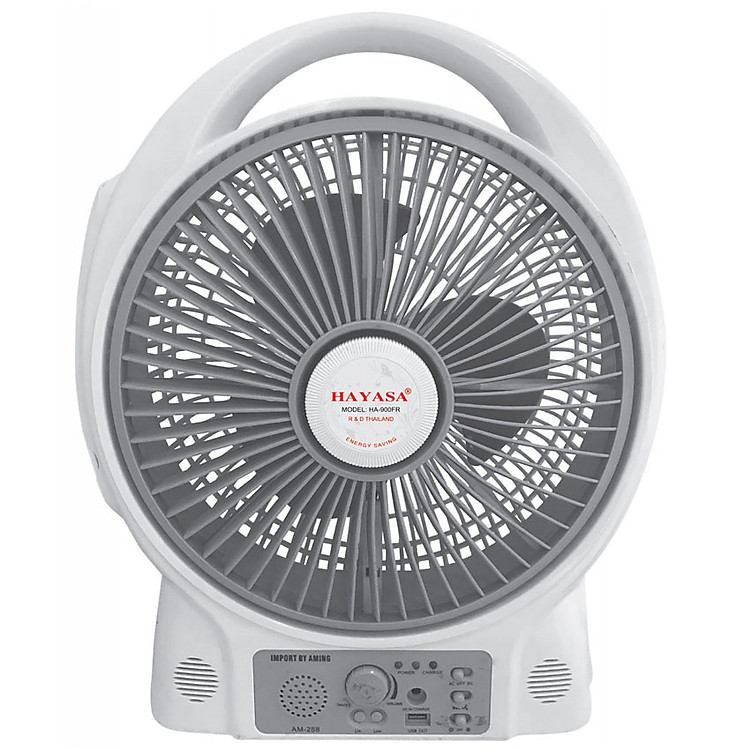 Quạt sạc đa năng Hayasa HA-900FR - Hàng chính hãng