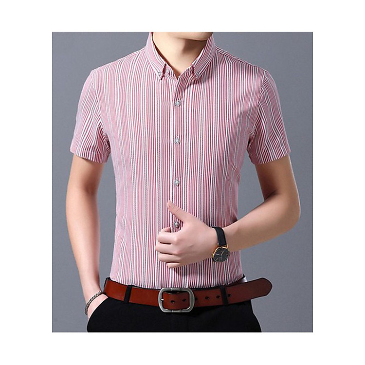 Áo Sơ Mi Nam Ngắn Tay AN005