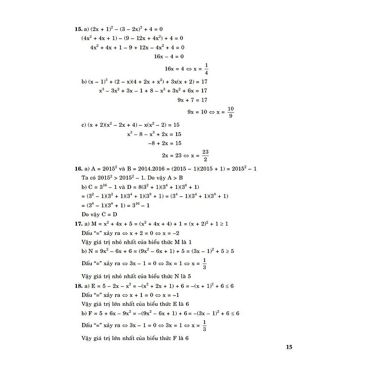Phát Triển Tư Duy Đột Phá Giải Bài Tập Tài Liệu Dạy Và Học Toán - Lớp 8 (Tập 1) - Ảnh 3
