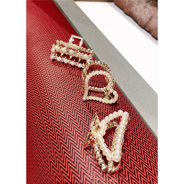 Set 3 chiếc kẹp tóc ngọc trai Hàn Quốc - NT3