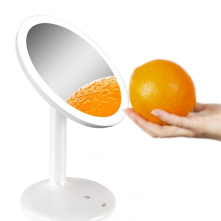 Gương trang điểm tròn kèm đèn led RIO- MMTS - nhập khẩu chính hãng (UK)