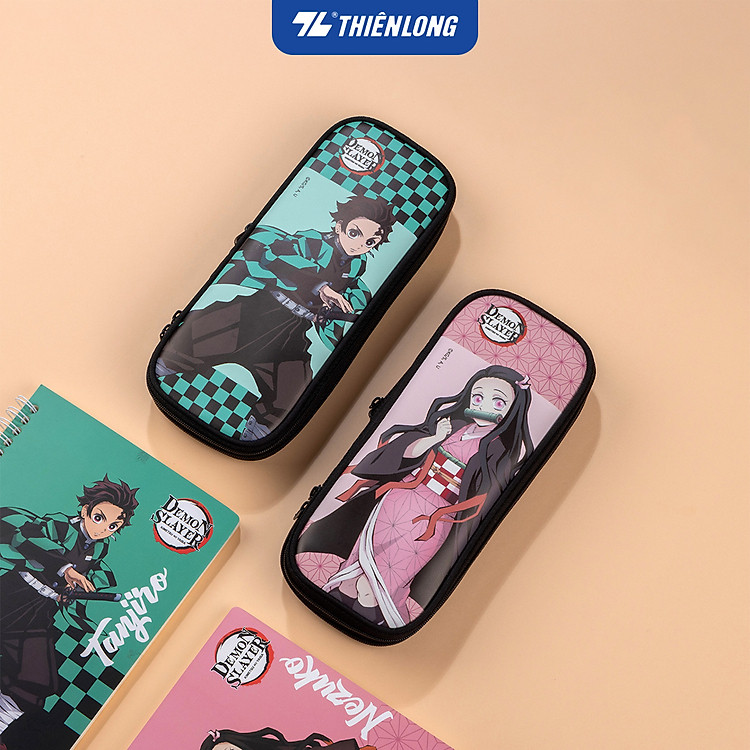 Túi Bóp Đựng Bút Demon Slayer PCA-022/DS - Hồng - Ảnh 2