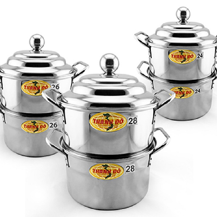 Chõ Đồ Xôi Inox 304 Thành Đô size 30cm