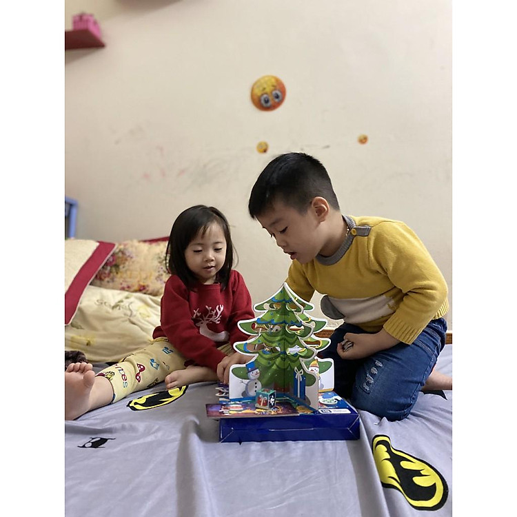 Đồ chơi trí tuệ Manabee - Cây thông màu sắc Chính hãng Ưu đãi - Hình ảnh 4