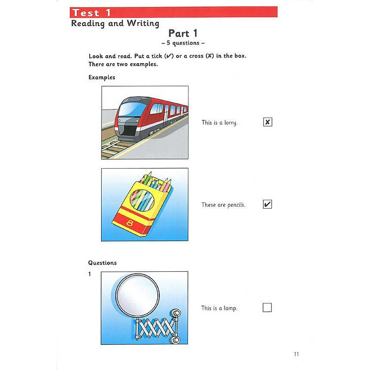 Cambridge English Pre A1 Starters 3 Student's Book: Authentic Examination Papers - Ảnh 4