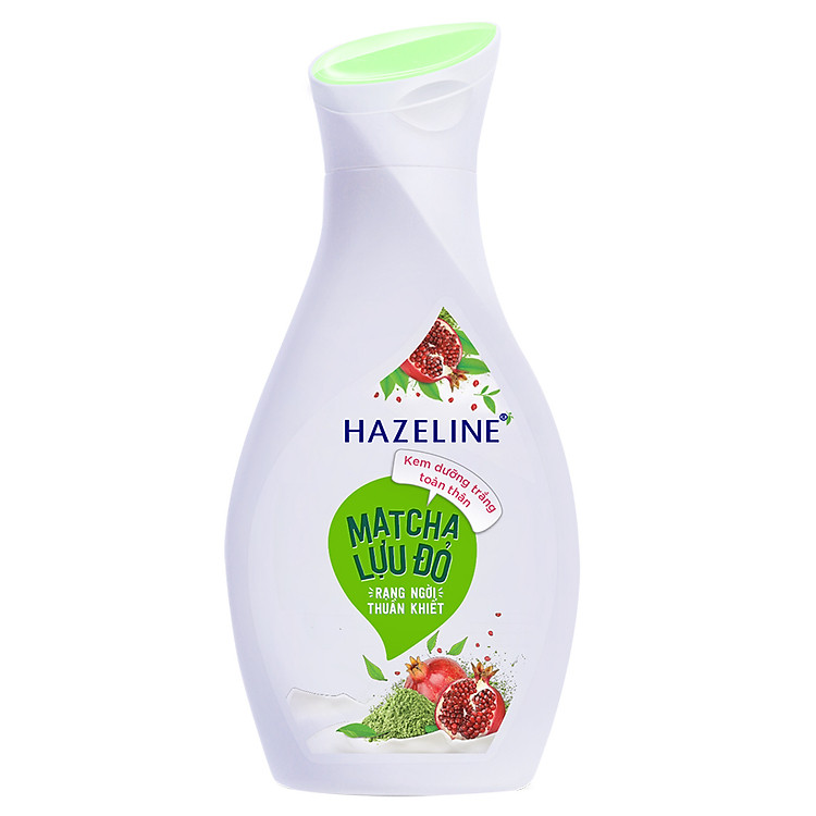 Sữa Dưỡng Thể Hazeline Dưỡng Trắng Da Matcha Lựu Đỏ 67183404 (140ml)