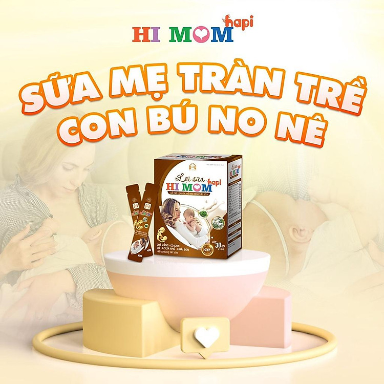 Combo 10 gói Lợi sữa Hi Mom Giá tốt - Hình ảnh 3