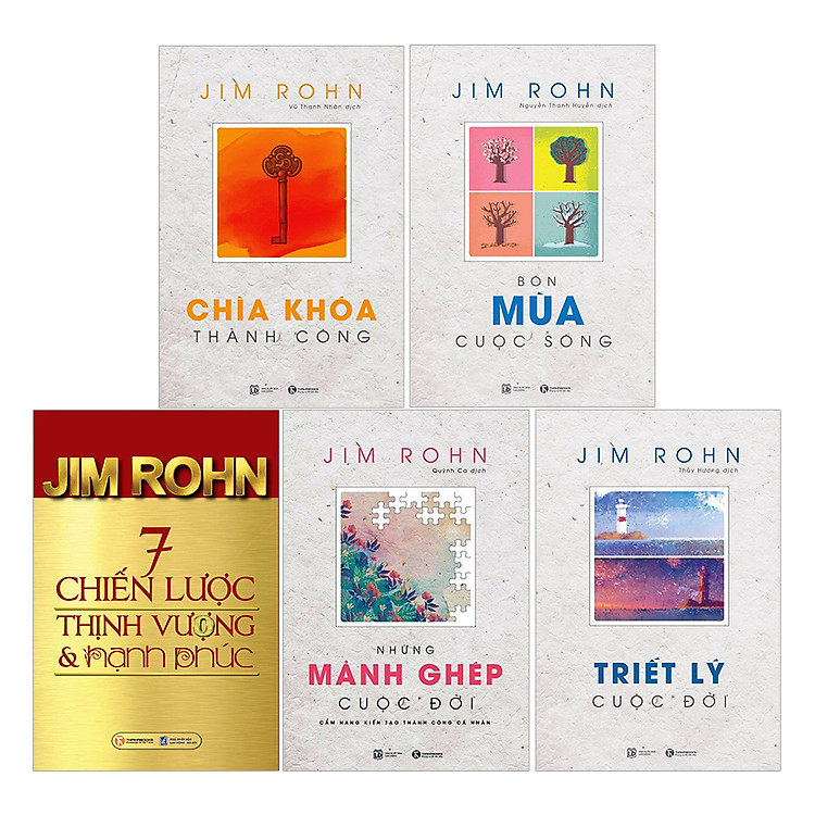 Jim Rohn (Trọn Bộ 5 Cuốn) – Tái Bản