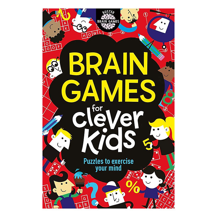 Sách Brain Games For Clever Kids - Buster Brain Games