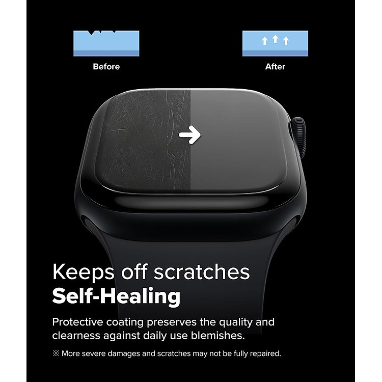 Miếng Dán cho Apple Watch Series 10 Hydrogel Film Siêu Mỏng, chống trầy xước, tự phục hồi, chống bám vân tay_ Hàng chính hãng