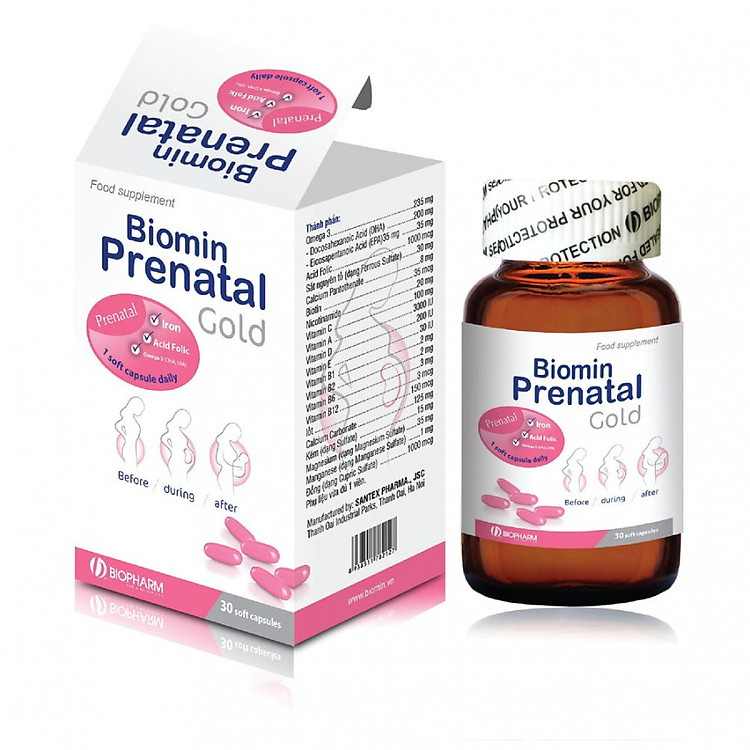 Thực Phẩm Chức Năng Biomin Prenatal Gold