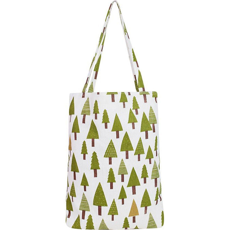 Túi Tote Nữ Cây Thông XinhStore TVBM_08 (41 x 30 cm) - Trắng