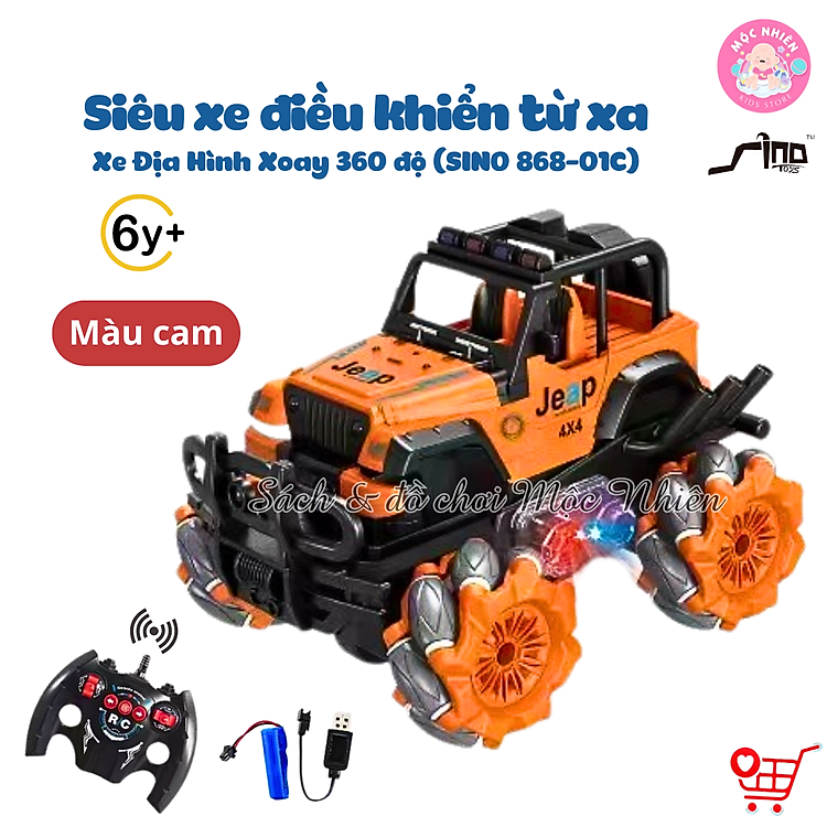Mua tại Tiki: Xe Điều Khiển Địa Hình 1:36 SINO Chính hãng Ưu đãi