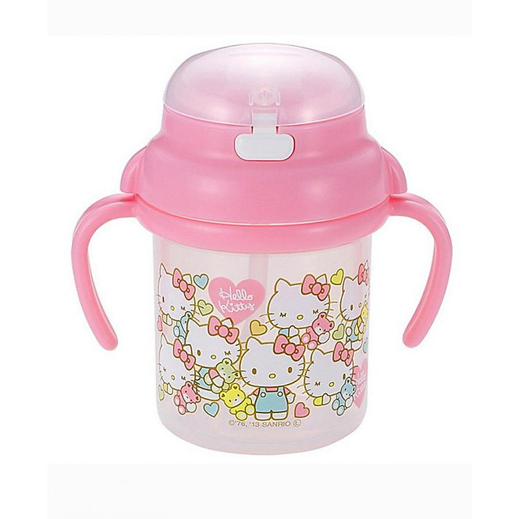 Bình nước vòi hút Hello Kitty nội địa Nhật Bản