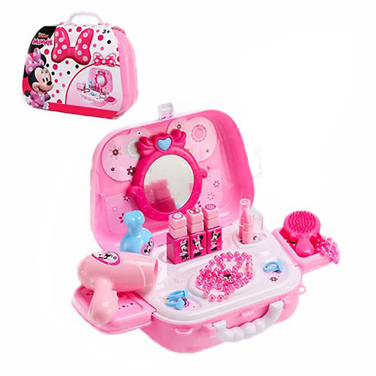 Ba Lô Đồ Chơi Trang Điểm Mickey, Nhựa An Toàn Cho Trẻ Em