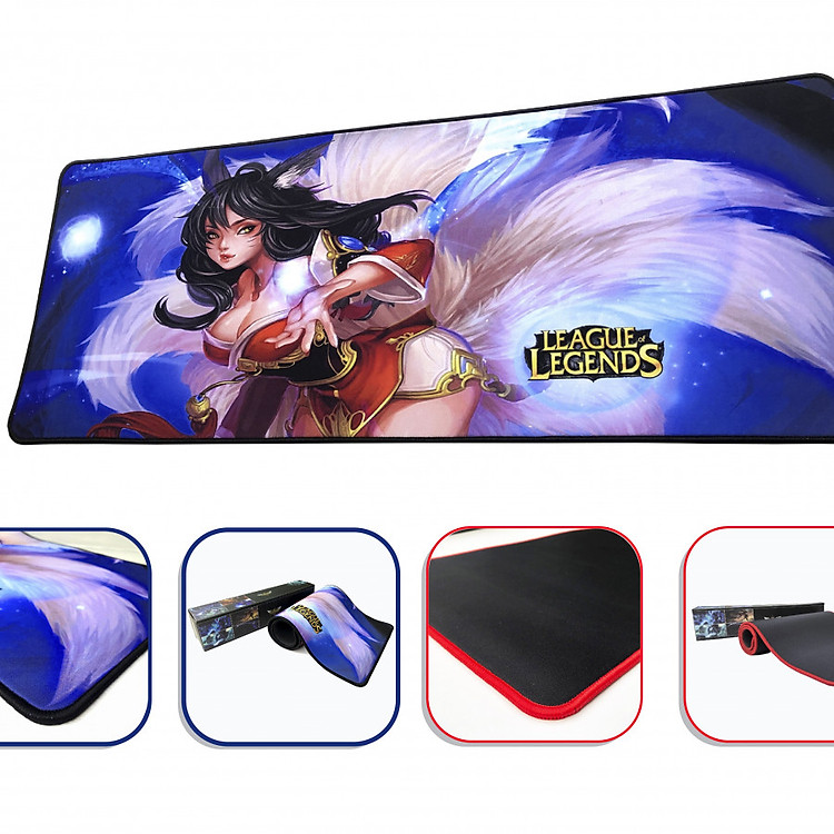 Lót Chuột Hình Game Pad League of Legends ( Đại có Hình )- Full Box 300x780x5mm