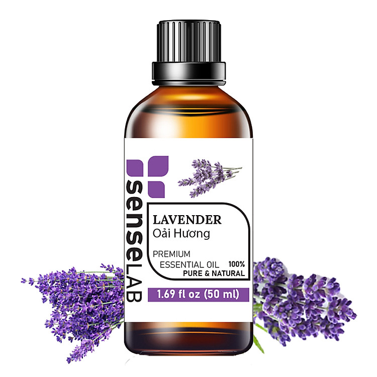 Tinh dầu Oải Hương nguyên chất 50ML - Tinh dầu Lavender SENSELAB