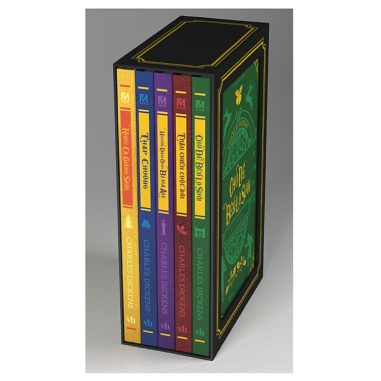 BOXSET BÌA MỀM "NHỮNG CÂU CHUYỆN GIÁNG SINH" của CHARLES DICKENS (5c)