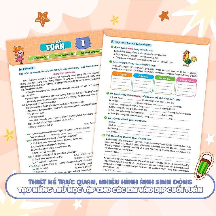 Phiếu bài tập cuối tuần Tiếng Việt lớp 4 - Ảnh 6