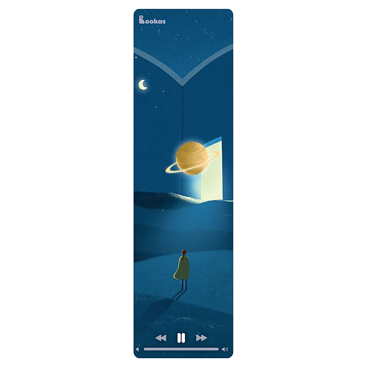 Bookmark Kẹp Sách Vũ Trụ (5 cái) - Ảnh 2