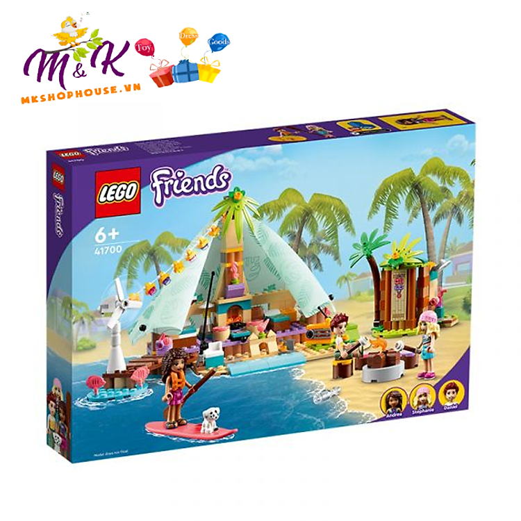 Mua tại Tiki: Mua Đồ Chơi LEGO FRIENDS Lều Cắm Trại Chính hãng Giá tốt