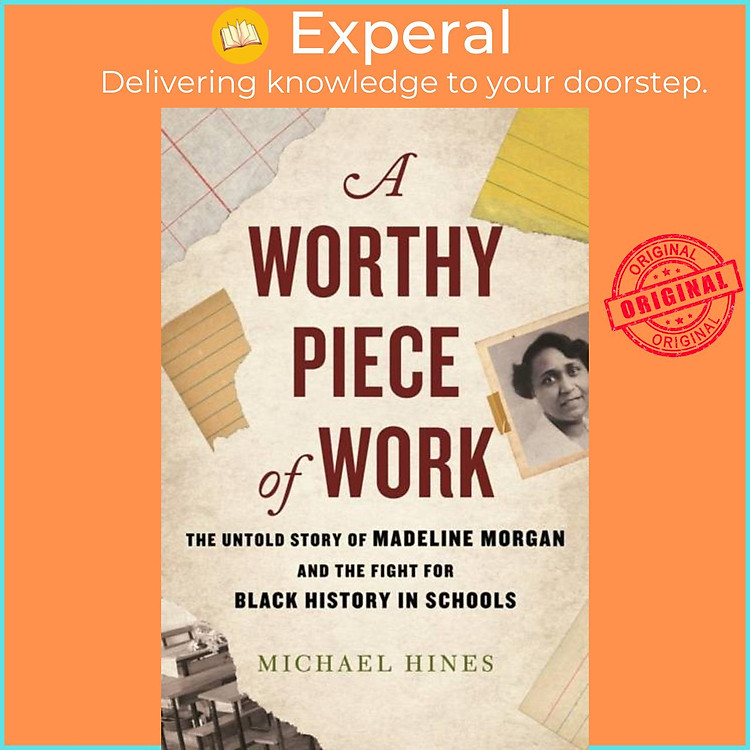 Sách - A Worthy Piece of Work - The Untold Story of Madeline Morgan and the Fig by Michael Hines (UK edition, hardcover)