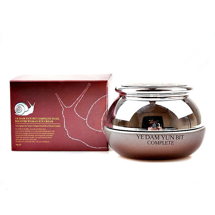 KEM DƯỠNG DA TINH CHẤT ỐC SÊN YE DAM YUN BIT COMPLETE HÀN QUỐC TẶNG 1 MẶT NẠ JANT BLANC
