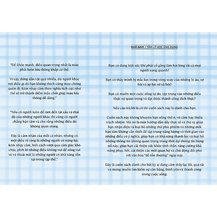 Bớt Nhạy Cảm Để Sống Thanh Thản (Watanabe Junichi)