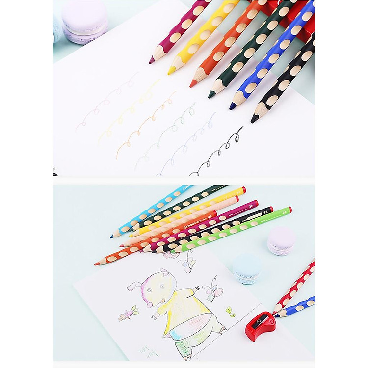 Bộ Bút Chì Màu STABILO EASYcolors (6 cây) - Ảnh 4