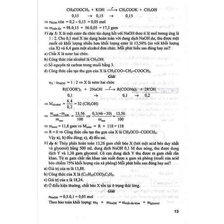 Trắc Nghiệm Đúng Sai Môn Hóa Học - Ảnh 6