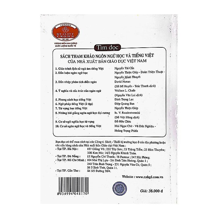 Đại cương ngôn ngữ học - Tập 1 - Ảnh 3