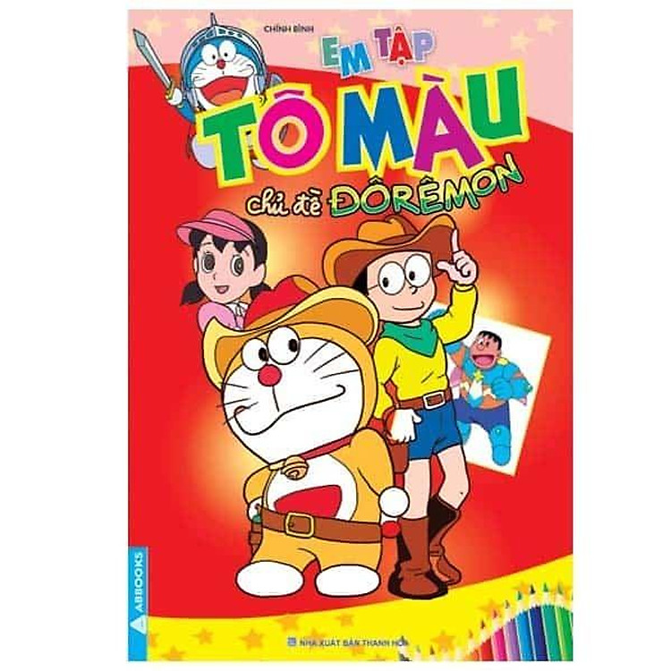 Bé Tô Màu - Chủ Đề Doraemon - Ảnh 2