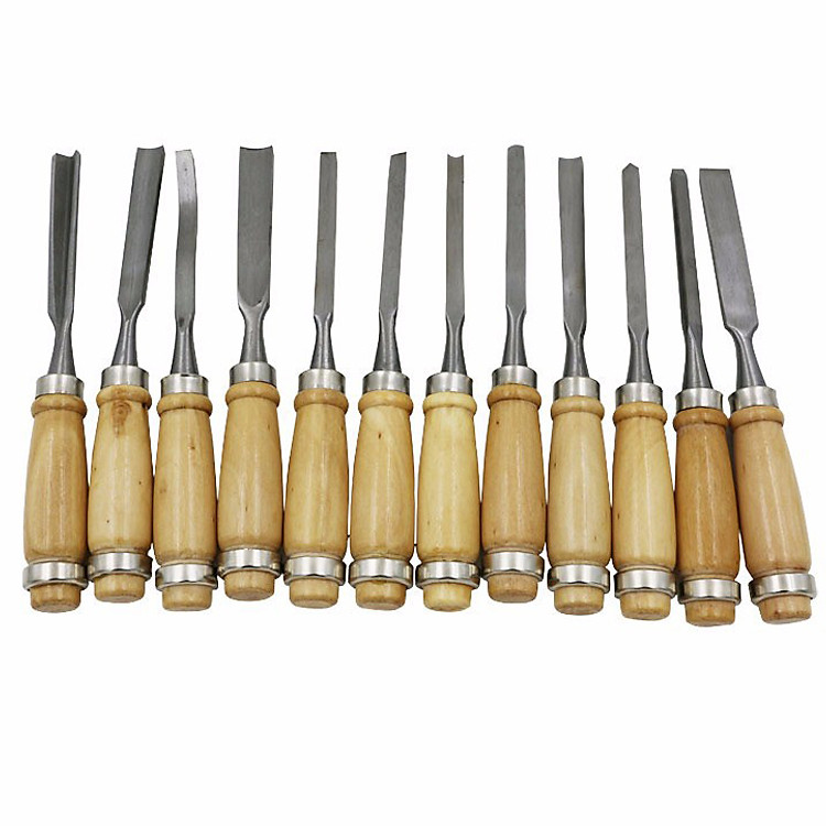 Bộ 12 Mũi Đục Khắc Gỗ Đa Năng