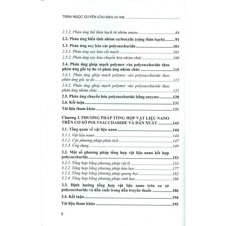 Vật Liệu Polysaccharide Tổng Hợp Và Tiềm Năng Ứng Dụng Trong Y Dược - Nông Nghiệp (Bộ Sách Đại Học Và Sau Đại Học) - Ảnh 5