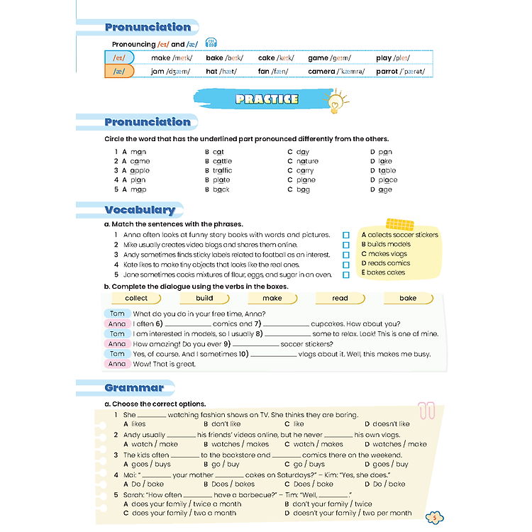 Bồi dưỡng Tiếng Anh 7 - Ảnh 3