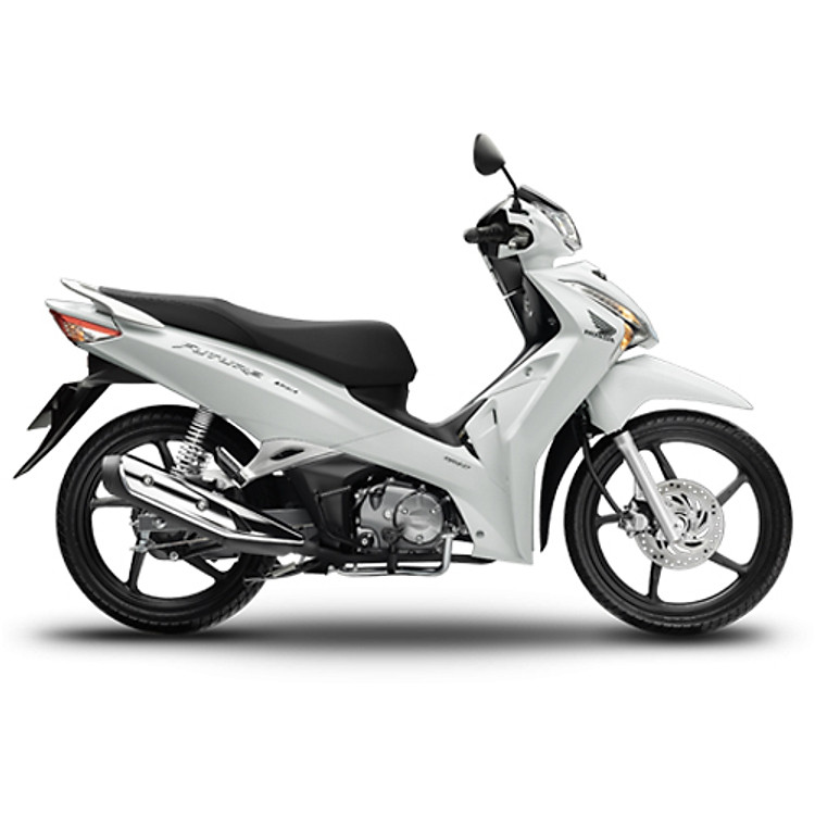 Xe Máy Honda Future 125 FI 2021 - Phiên Bản Cao Cấp - Trắng Đen