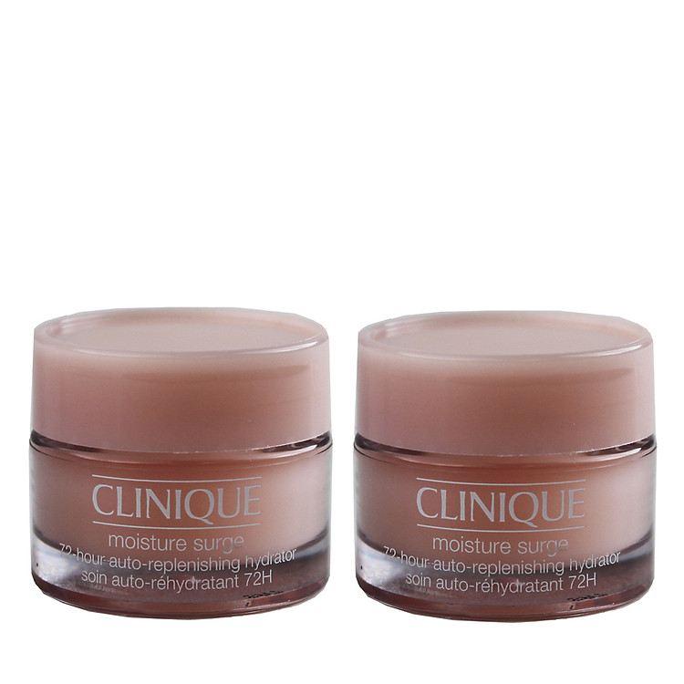 Combo 2 Gel Dưỡng Ẩm 72h Clinique Moisture Surge 72-Hour Auto-Replenishing Hydrator (15mlx2)