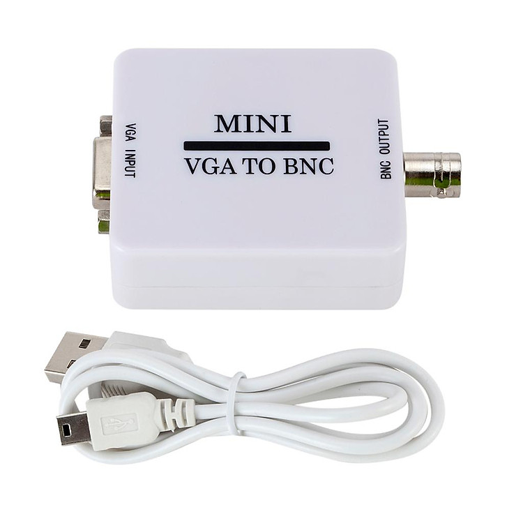 Mini VGA Sang BNC Video Converter Bộ Chuyển Đổi Conversor Switcher Cho Màn Hình HDTV