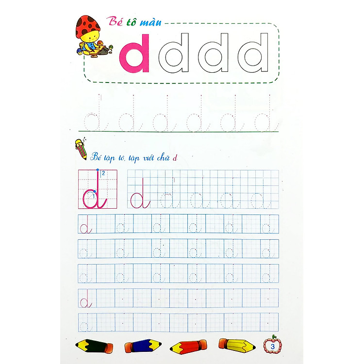 Bé Chuẩn Bị Vào Lớp Một - Vở Tập Tô Chữ - Tập 2 - Ảnh 4